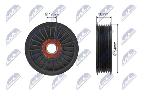 Ролик потічкового ременя NTY RNK-HD-031