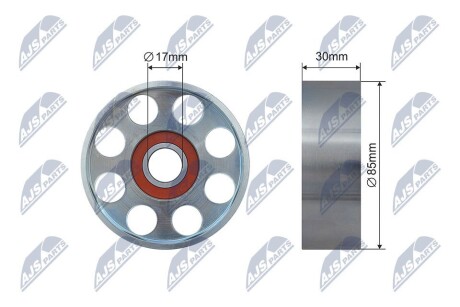 Ролик потічкового ременя NTY RNK-LR-014