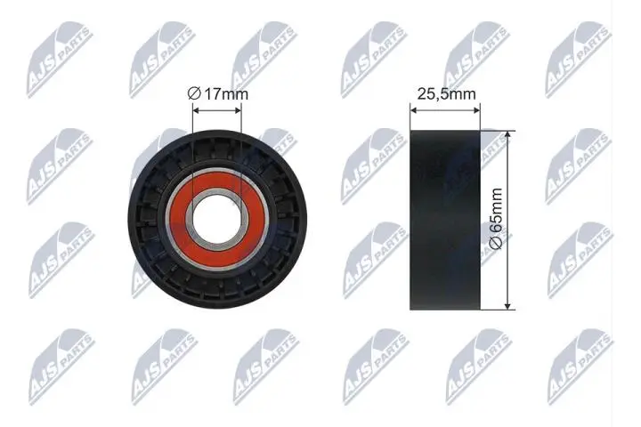 Фото 1 - Ролик потічкового ременя NTY RNK-PE-006 Ролик потічкового ременя NTY RNK-PE-006 (фото 1)