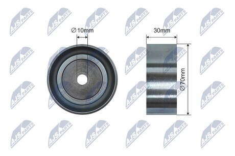 Ролик потічкового ременя NTY RNK-PE-012