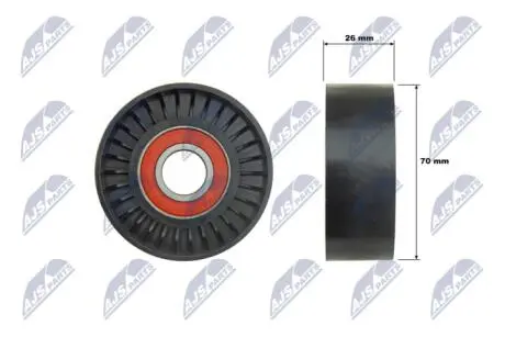 Ролик ручейкового ремня NTY RNK-PL-046