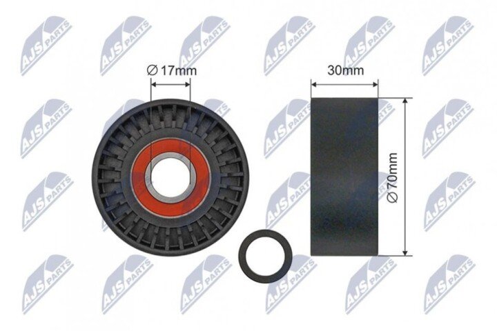 Ролик потічкового ременя NTY RNK-PS-006 (фото 1)