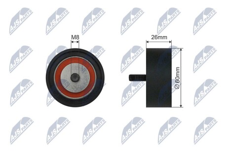 Ролик потічкового ременя NTY RNK-RE-039