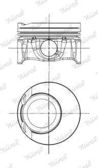 Поршень NURAL 8745090000