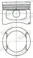 Поршень NURAL 87-501807-10