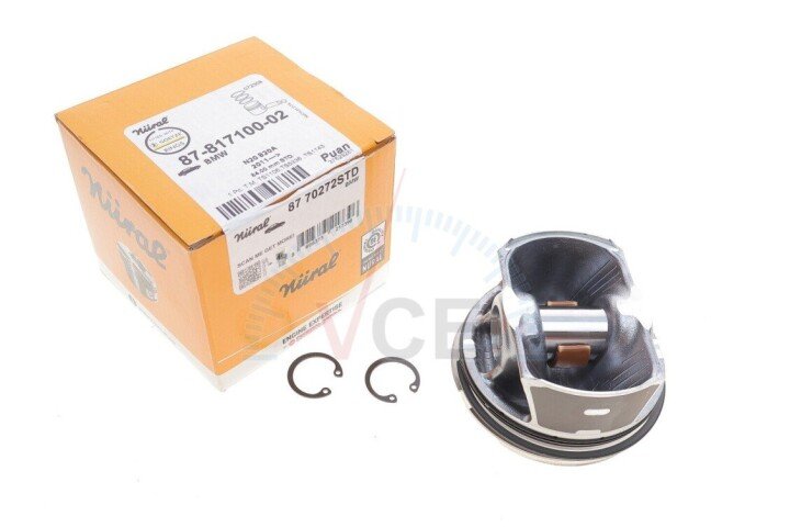 Поршень bmw x3 (f25)/x5 (f15/f85) 10- (84.00mm/std) n20 b20 NURAL 87-70272STD (фото 1)