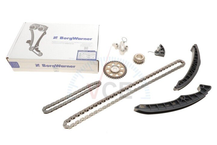 Комплект цепи грм vw golf v/vi/passat 1.4tsi 07-14 (borgwarner) OEM 03C198229JS1 (фото 1)