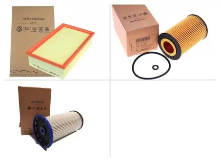 Комплект замены фильтров Skoda (Шкода) Octavia (Октавия) 1.6 TDI CLHB, DDYB, CXXA OEM ТО-0000019