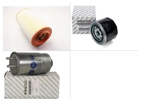 Комплект замены фильтров Fiat (Фиат) Ducato (Дукато) 150 Multijet 2,3 D F1AE3481E OEM ТО-0000071