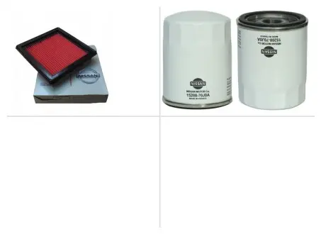 Комплект замены фильтров Nissan (Ниссан) Note (Ноут) 1.4 CR14DE OEM ТО-0000077