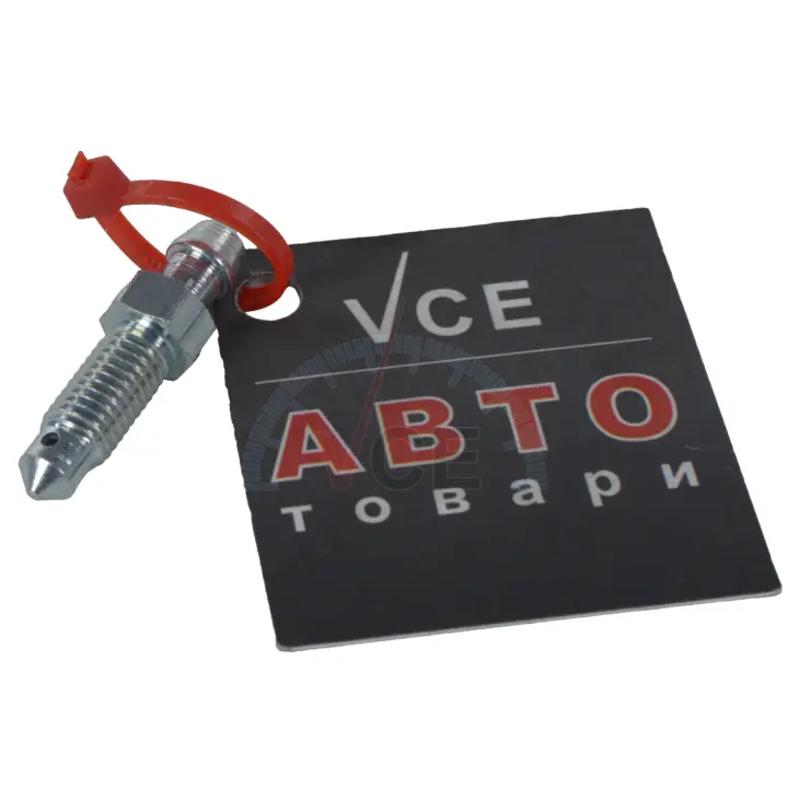 Фото 1 - Штуцер прокачки тормозов М7x1 L=33 кл. 9 OJD (QUICK BRAKE) 0088 Штуцер прокачки тормозов М7x1 L=33 кл. 9 OJD (QUICK BRAKE) 0088 (фото 1)