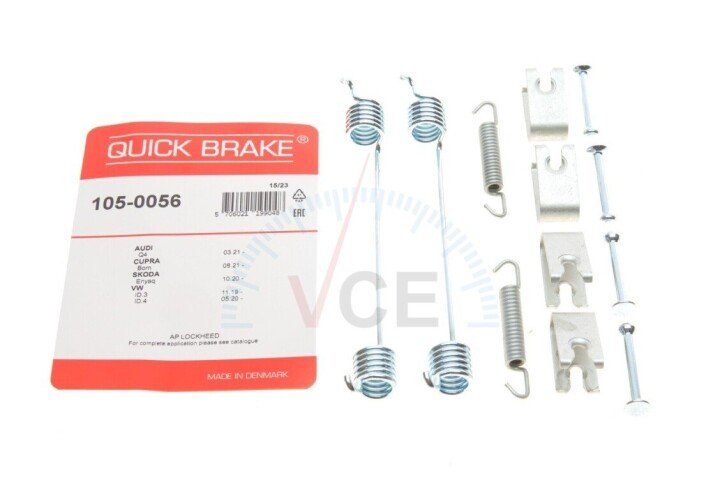 Комплект пружинок колодок ручника audi q4 21- OJD (QUICK BRAKE) 105-0056 (фото 1)