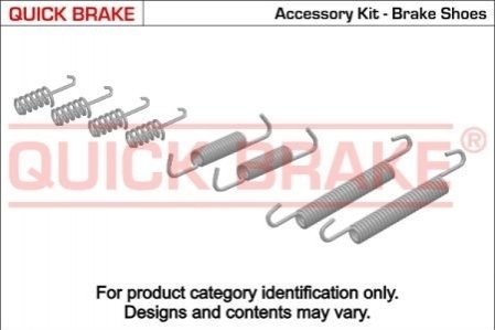Комплектующие, тормозная колодка OJD (QUICK BRAKE) 105-0703 (фото 1)