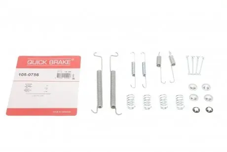 Комплектующие, тормозная колодка OJD (QUICK BRAKE) 105-0756