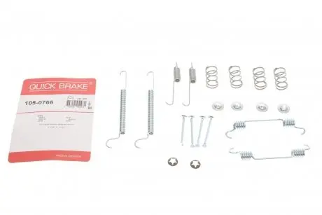 Комплектуючі, гальмівна колодка OJD (QUICK BRAKE) 105-0766