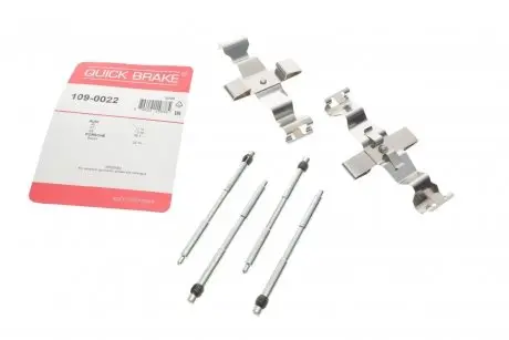 Комплектующие, колодки дискового тормоза OJD (QUICK BRAKE) 109-0022