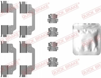 Комплектующие, колодки дискового тормоза OJD (QUICK BRAKE) 109-0101 (фото 1)