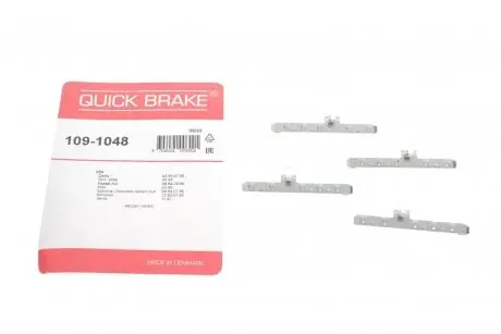 Комплектующие, колодки дискового тормоза OJD (QUICK BRAKE) 109-1048
