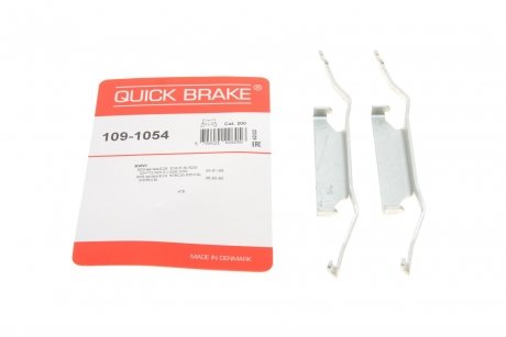 Комплектуючі, колодки дискового гальма OJD (QUICK BRAKE) 109-1054