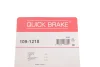 Комплектующие, колодки дискового тормоза OJD (QUICK BRAKE) 109-1218 (фото 3)