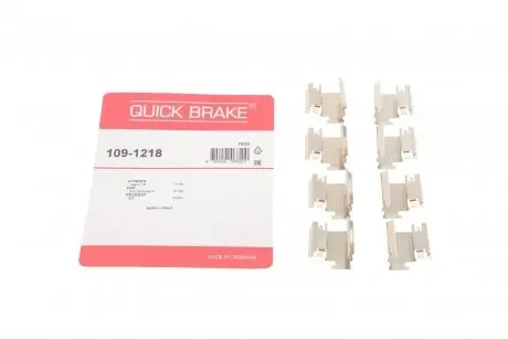 Комплектующие, колодки дискового тормоза OJD (QUICK BRAKE) 109-1218