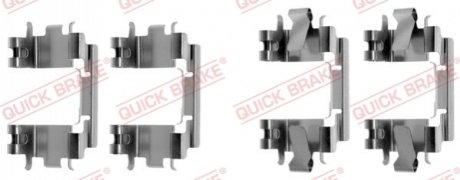 Комплектующие, колодки дискового тормоза OJD (QUICK BRAKE) 109-1257