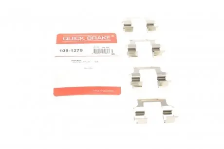 Комплектующие, колодки дискового тормоза OJD (QUICK BRAKE) 109-1279