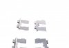 Комплектующие, колодки дискового тормоза OJD (QUICK BRAKE) 109-1717 (фото 3)