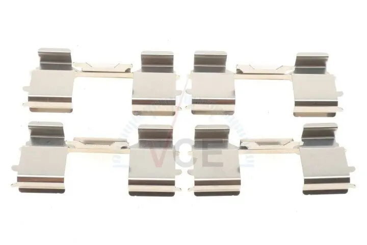 Комплектующие, колодки дискового тормоза OJD (QUICK BRAKE) 109-1726 (фото 1)