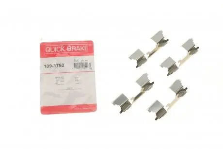 Комплектующие, колодки дискового тормоза OJD (QUICK BRAKE) 109-1762
