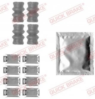 Комплектующие, колодки дискового тормоза OJD (QUICK BRAKE) 109-1788 (фото 1)