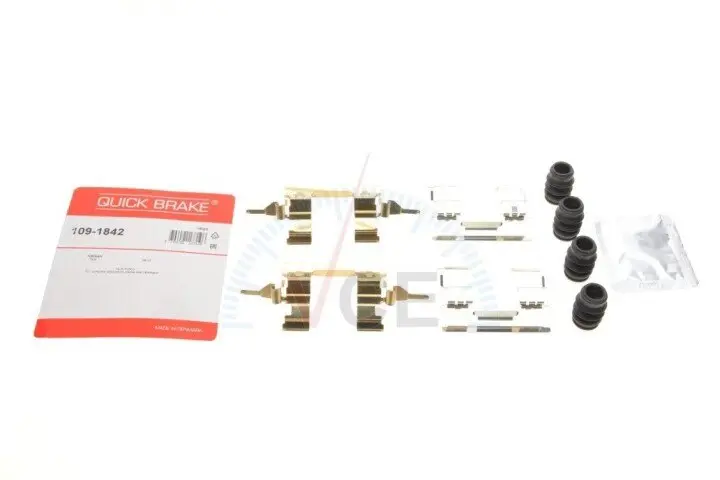 Фото 1 - Комплектующие, колодки дискового тормоза OJD (QUICK BRAKE) 109-1842 Комплектующие, колодки дискового тормоза OJD (QUICK BRAKE) 109-1842 (фото 1)