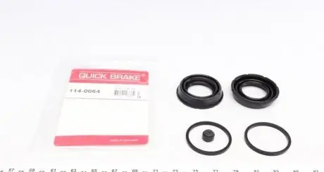 Ремкомплект, гальмівний супорт OJD (QUICK BRAKE) 114-0064