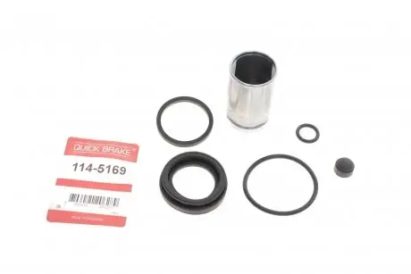 Ремкомплект суппорта (заднего) renault megane/scenic 08- (d=34mm) (+поршень) OJD (QUICK BRAKE) 114-5169