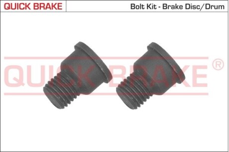 Болт гальмівного диска OJD (QUICK BRAKE) 11664K (фото 1)