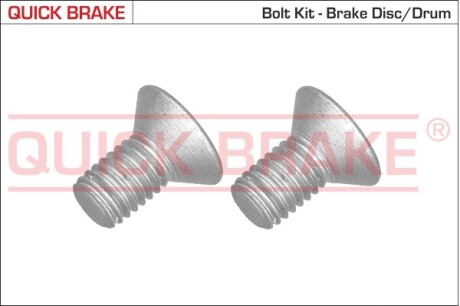 Болты крепления тормозов. дисков OJD (QUICK BRAKE) 11669K