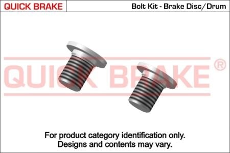 Болты крепления тормозов. дисков OJD (QUICK BRAKE) 11671K