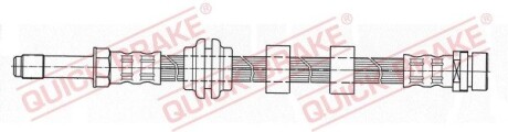 Тормозной шланг OJD (QUICK BRAKE) 32.963 (фото 1)