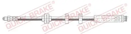 Шланг тормозной OJD (QUICK BRAKE) 32968