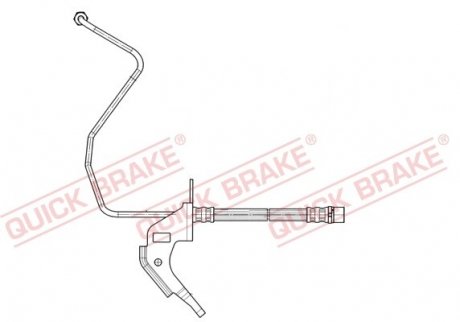 Гальмівні шланги OJD (QUICK BRAKE) 35.913