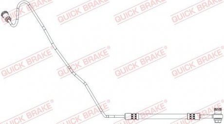 Шланг тормозной задний OJD (QUICK BRAKE) 96.020X (фото 1)