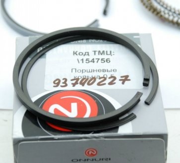 +0,5 кольцо поршневое Onnuri ONR93740227 (фото 1)