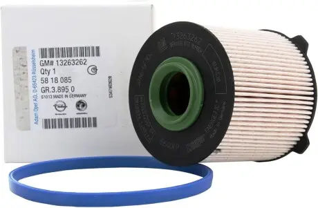 Фильтр топливный Astra J, Cascada, Insignia, Meriva та Zafira Opel 13263262