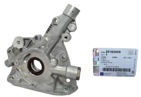 Насос оливи Lanos, Nubira, Lacetti, Aveo з пазами 1,5-1,6 Opel 25182606