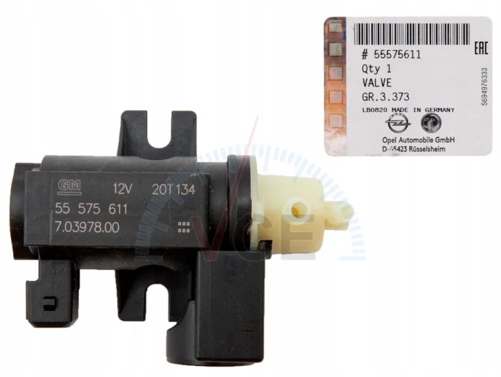 Клапан регулювання тиску турбіні Opel 55575611 (фото 1)
