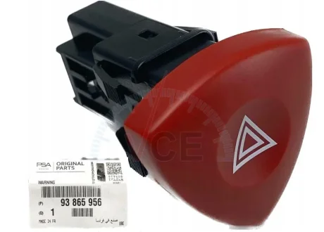 Выключатель аварийной сигнализации Laguna II, Master II, Trafic, Vivaro Opel 93865956