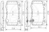 Комплект тормозных колодок, дисковый тормоз OPTIMAL 12519 (фото 3)