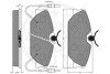 Комплект тормозных колодок, дисковый тормоз OPTIMAL 9430 (фото 3)