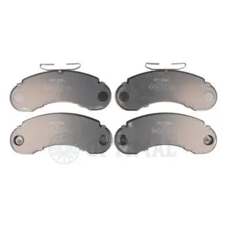 Гальмівні колодки дискові OPTIMAL BP-09399