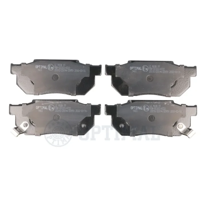 Фото 1 - Тормозные колодки дисковые OPTIMAL BP-09401 Тормозные колодки дисковые OPTIMAL BP-09401 (фото 1)